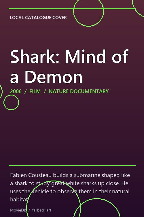 Shark: Mind of a Demon poster