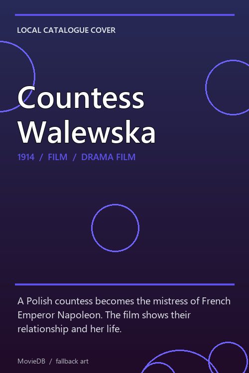 Countess Walewska poster