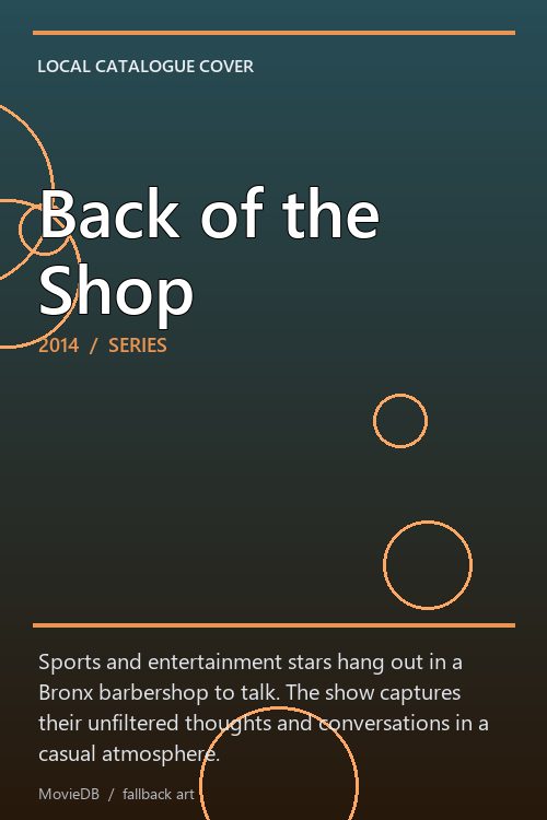 Back of the Shop poster