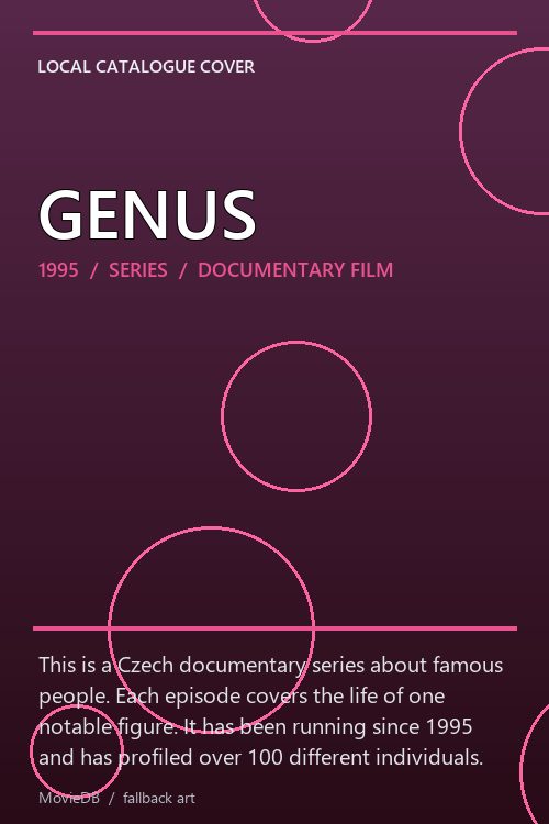GENUS poster