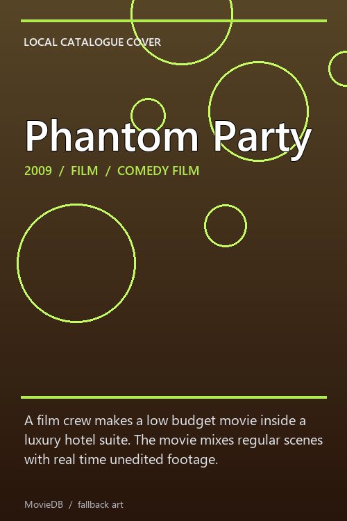 Phantom Party poster