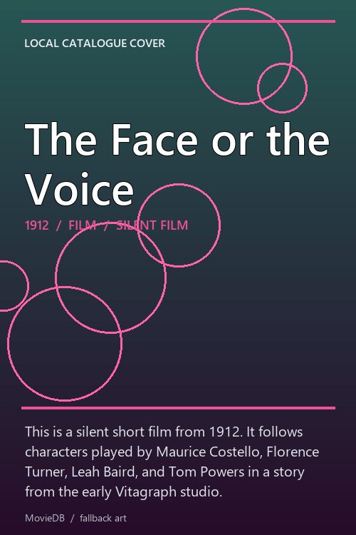 The Face or the Voice poster