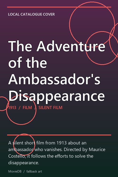 The Adventure of the Ambassador's Disappearance poster