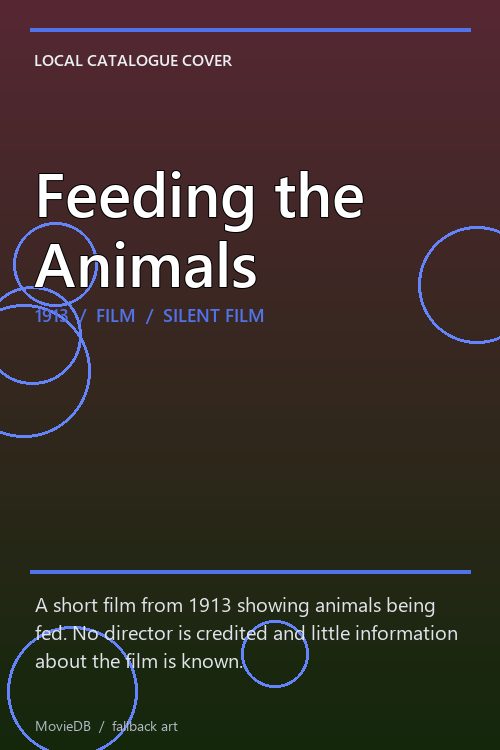 Feeding the Animals poster