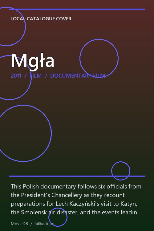 Mgła poster