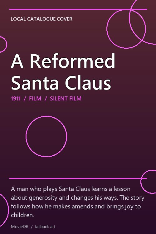 A Reformed Santa Claus poster
