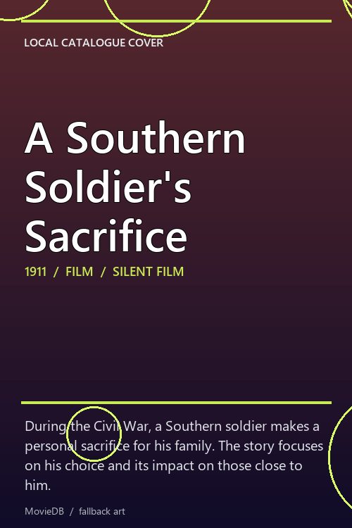 A Southern Soldier's Sacrifice poster