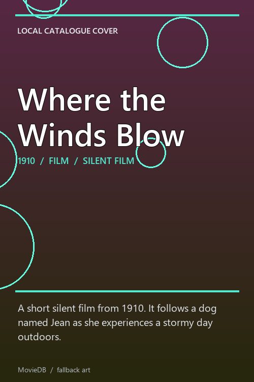 Where the Winds Blow poster