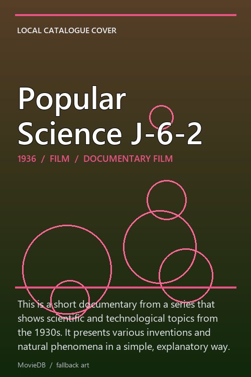 Popular Science J-6-2 poster