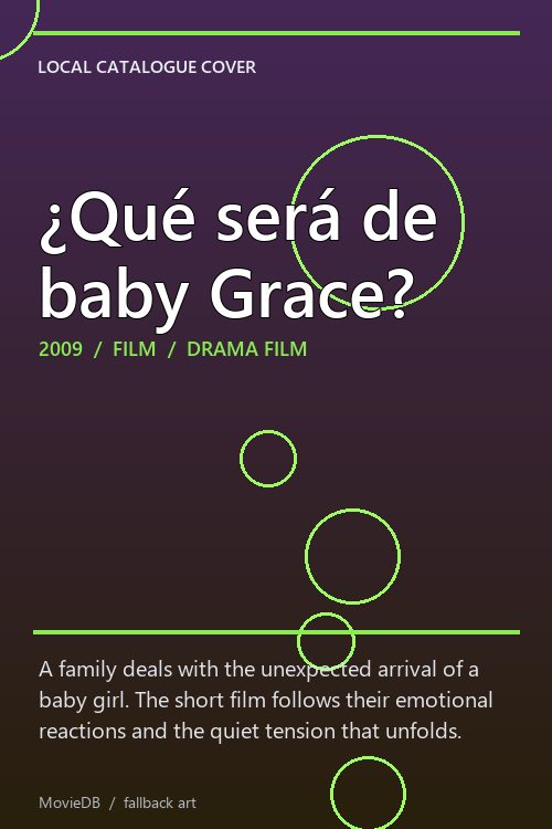 ¿Qué será de baby Grace? poster