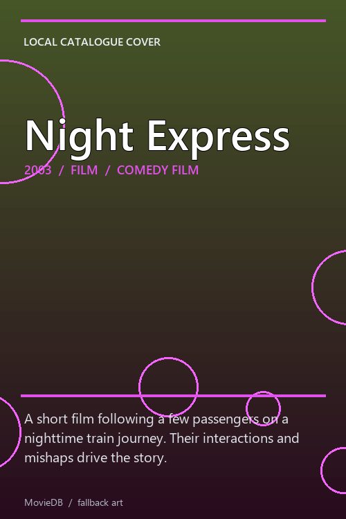 Night Express poster