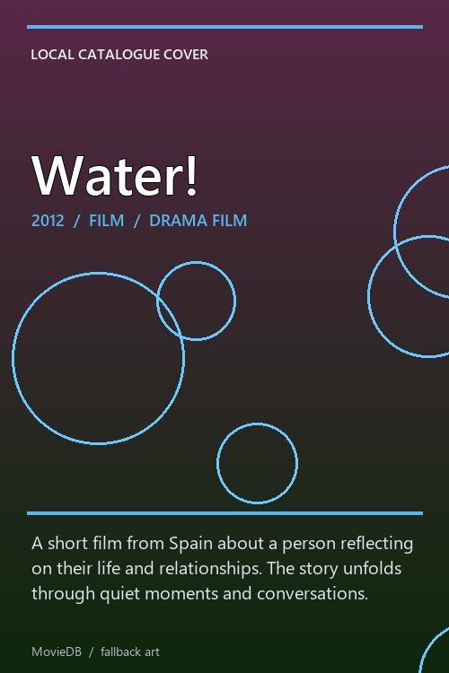 Water! poster