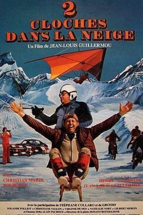 Deux Cloches Dans La Neige poster