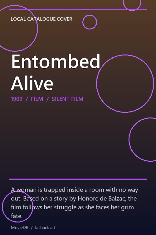 Entombed Alive poster