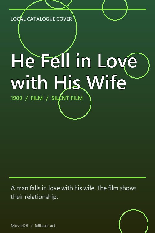 He Fell in Love with His Wife poster