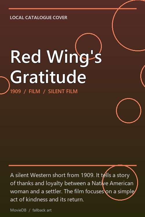 Red Wing's Gratitude poster