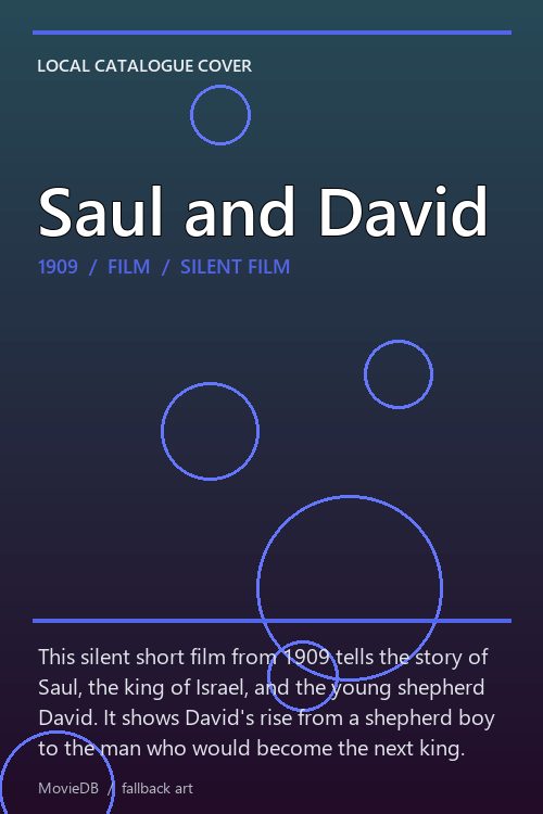 Saul and David poster