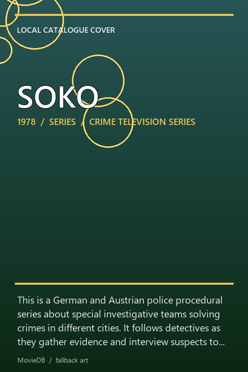 SOKO poster