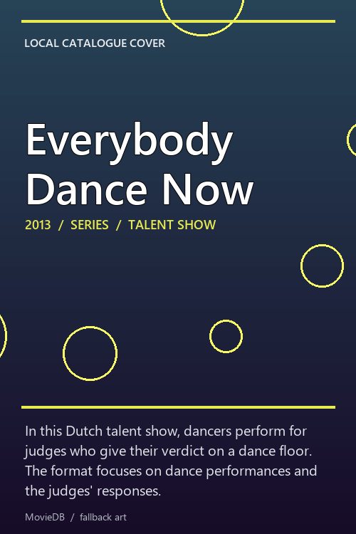 Everybody Dance Now poster