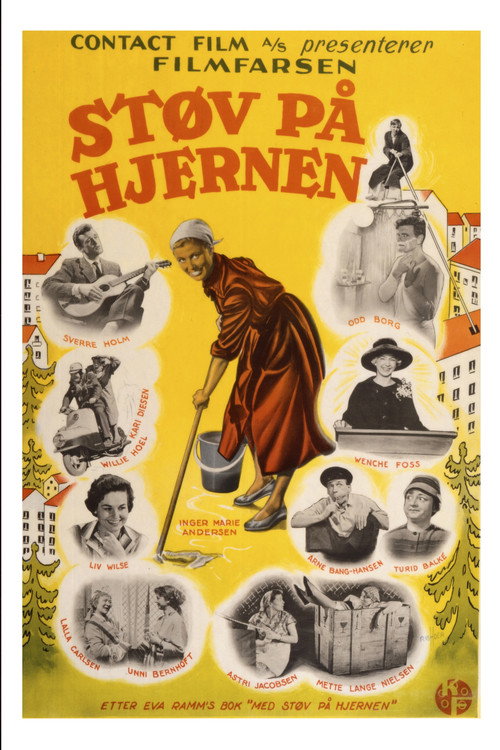 Støv på hjernen poster