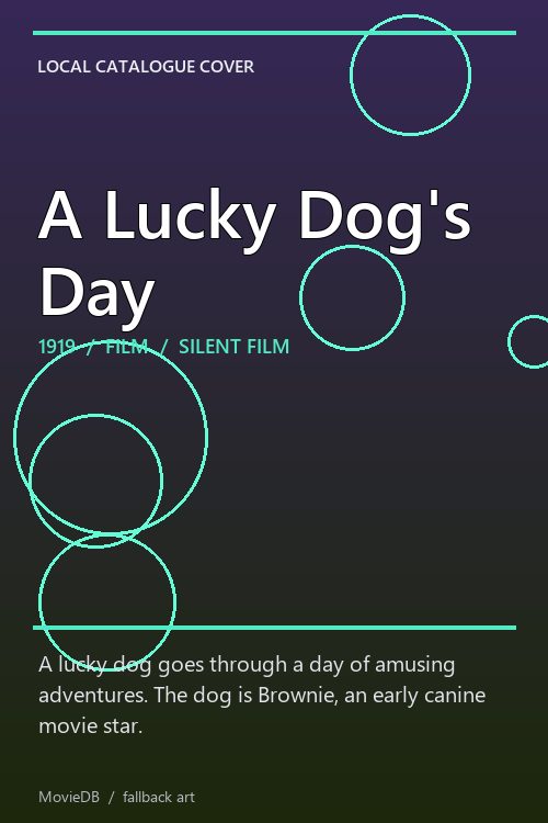 A Lucky Dog's Day poster