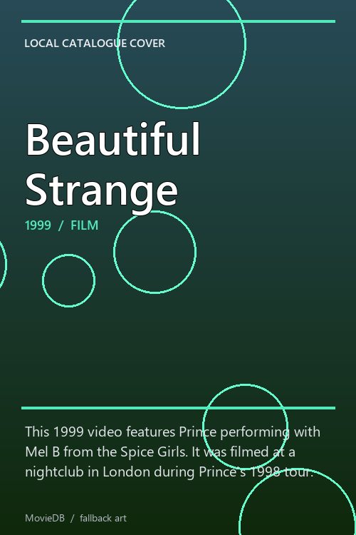 Beautiful Strange poster