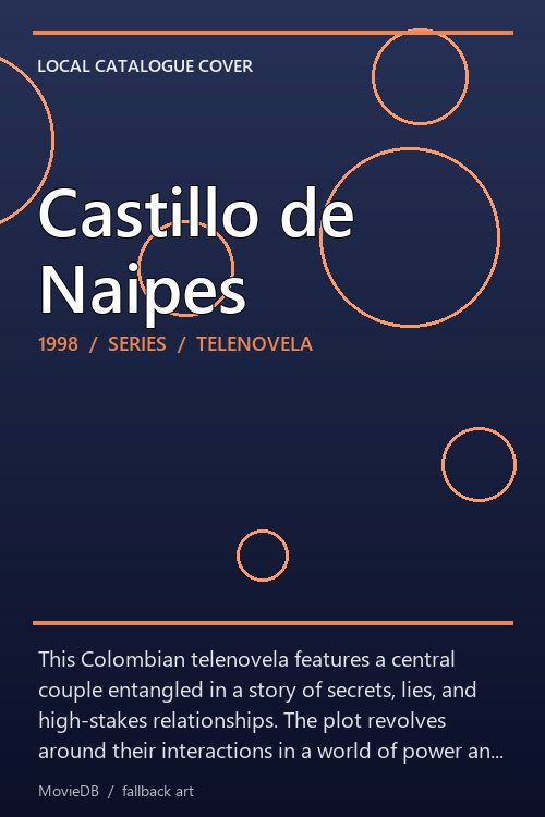 Castillo de Naipes poster