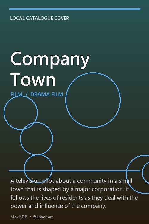Company Town poster