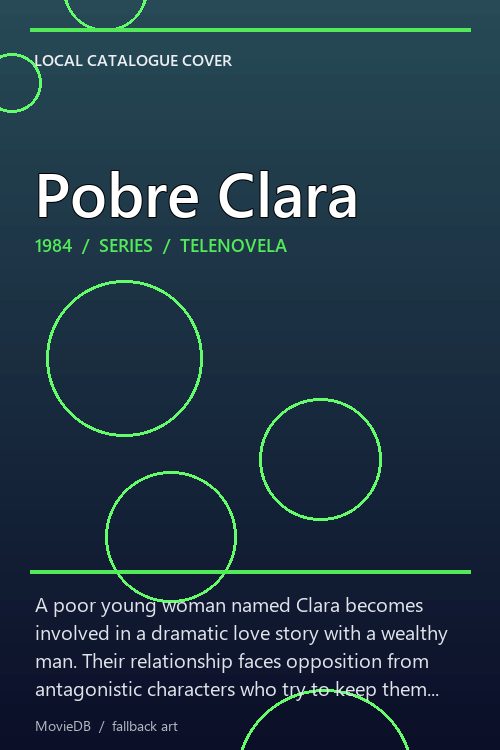 Pobre Clara poster