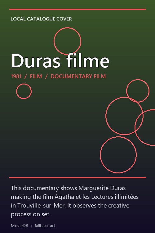 Duras filme poster