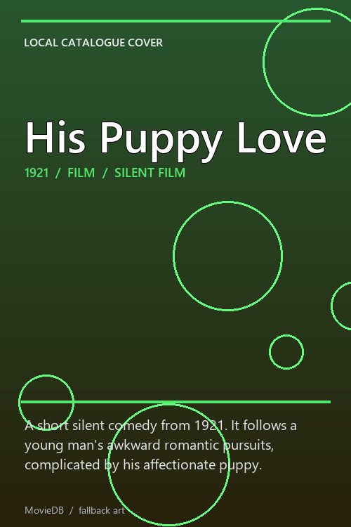 His Puppy Love poster