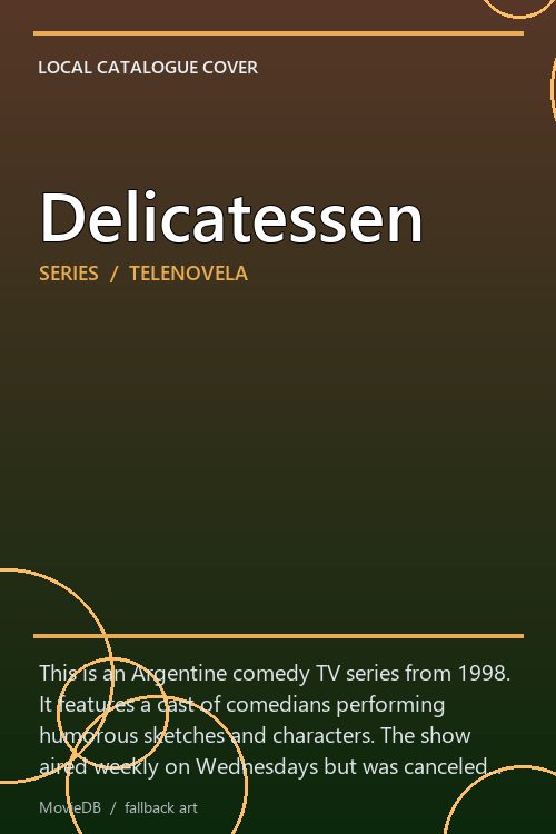 Delicatessen poster