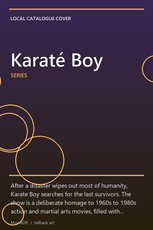 Karaté Boy poster