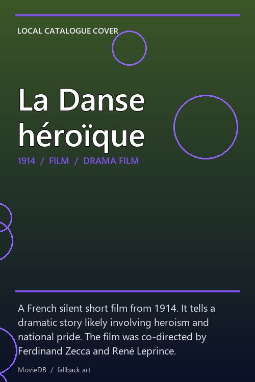 La Danse héroïque poster