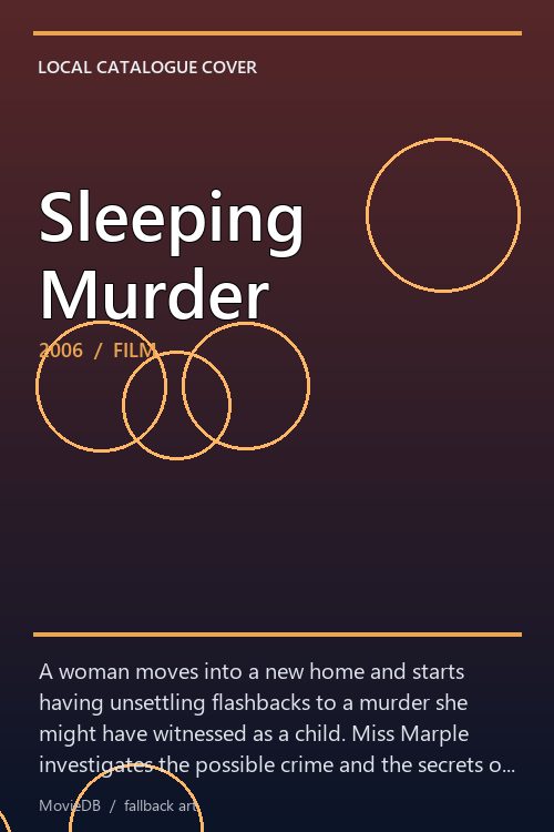 Sleeping Murder poster