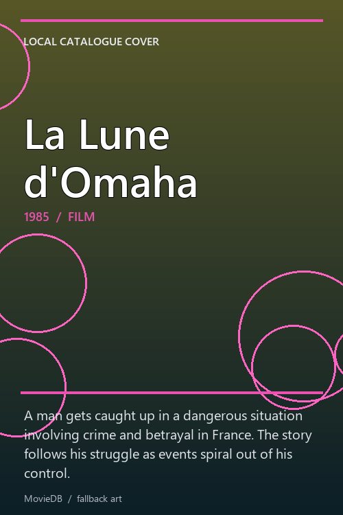 La Lune d'Omaha poster