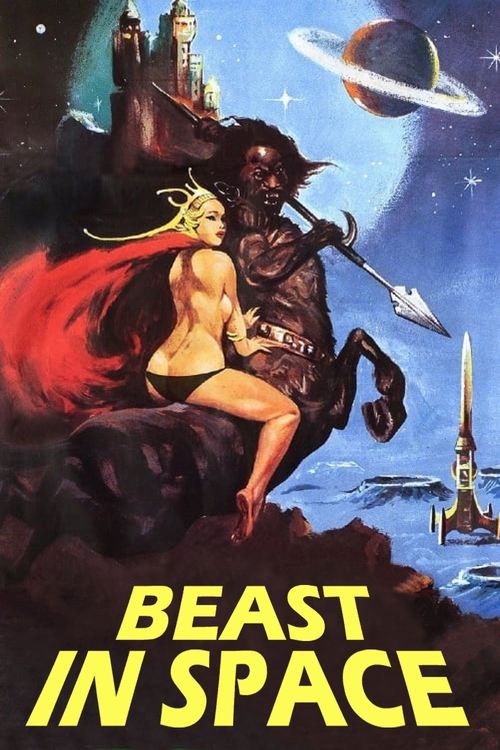 La bestia nello spazio poster