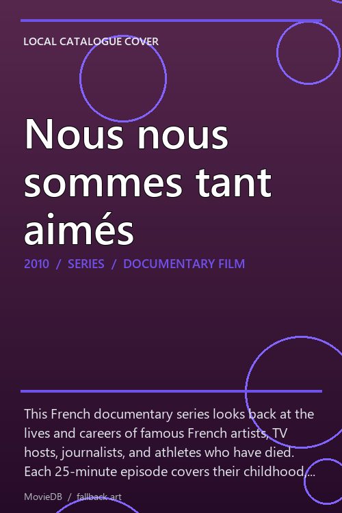 Nous nous sommes tant aimés poster