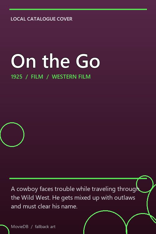 On the Go poster