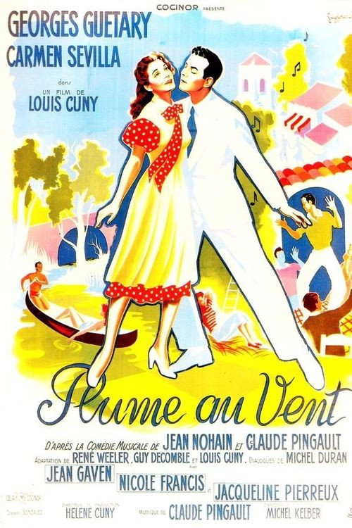 Plume au vent poster