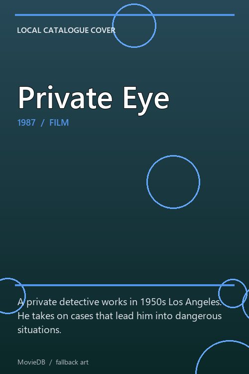 Private Eye poster
