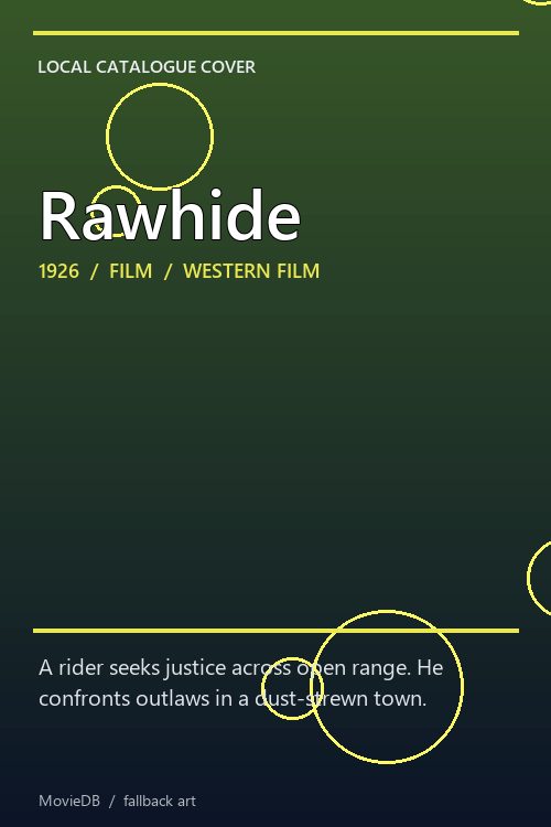 Rawhide poster