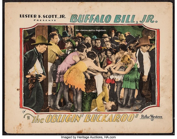 The Obligin' Buckaroo poster