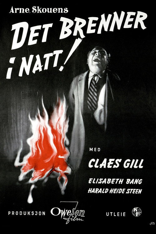 Det brenner i natt! poster