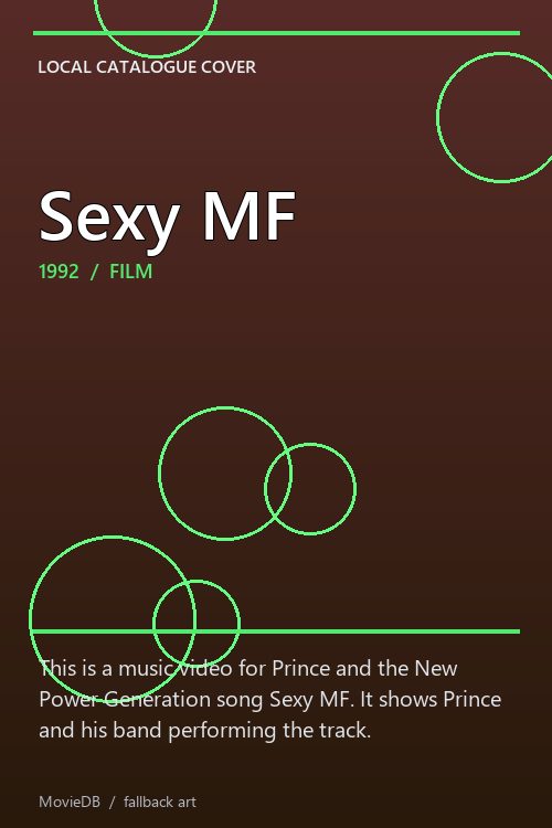 Sexy MF poster