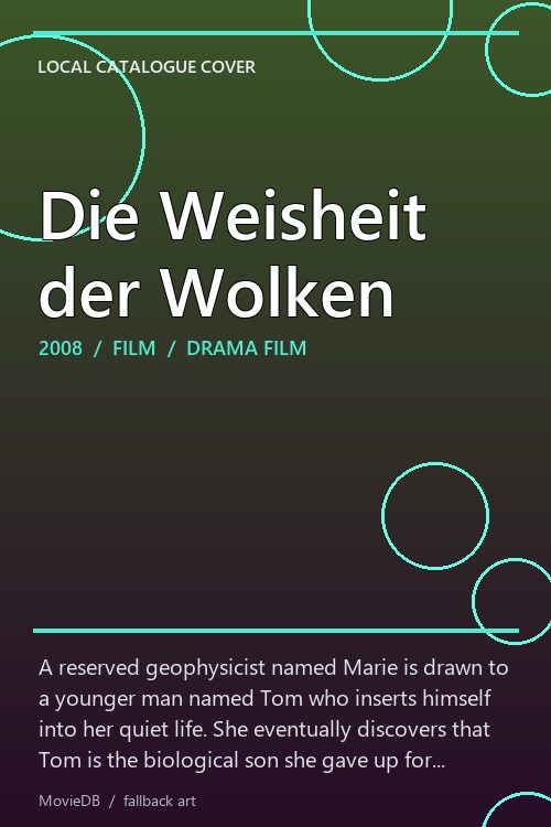 Die Weisheit der Wolken poster