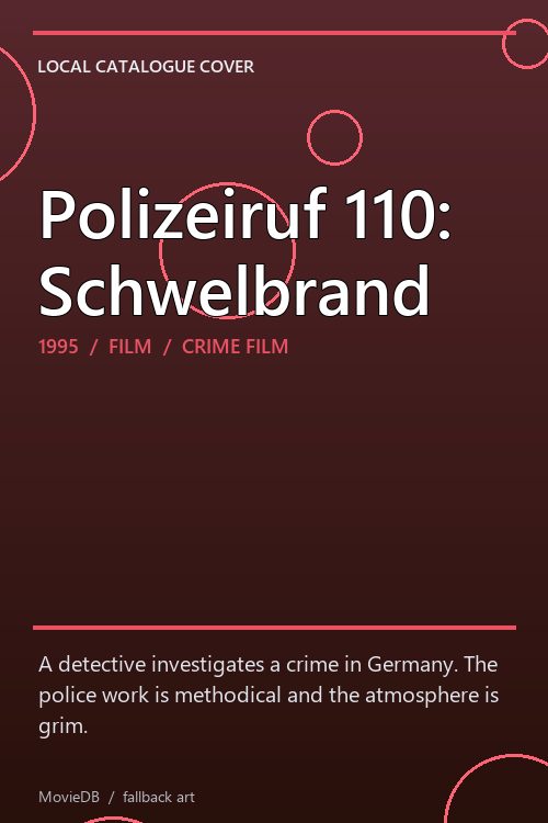 Polizeiruf 110: Schwelbrand poster