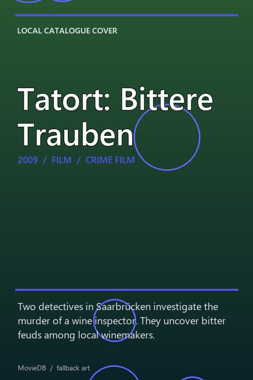 Tatort: Bittere Trauben poster