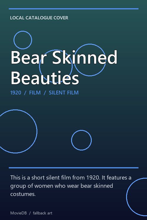 Bear Skinned Beauties poster