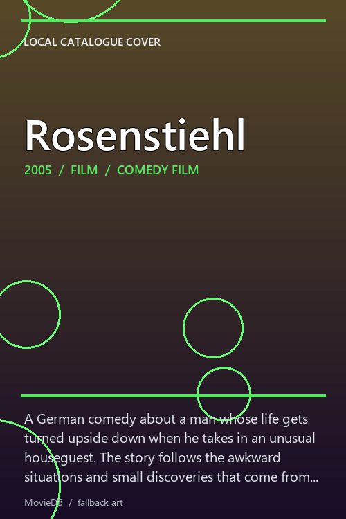Rosenstiehl poster